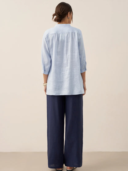 100% Linen Classic Pants LYON LINTICO