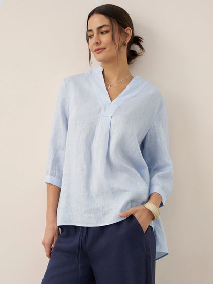 100% Linen Dress Shirt JOANNA LINTICO