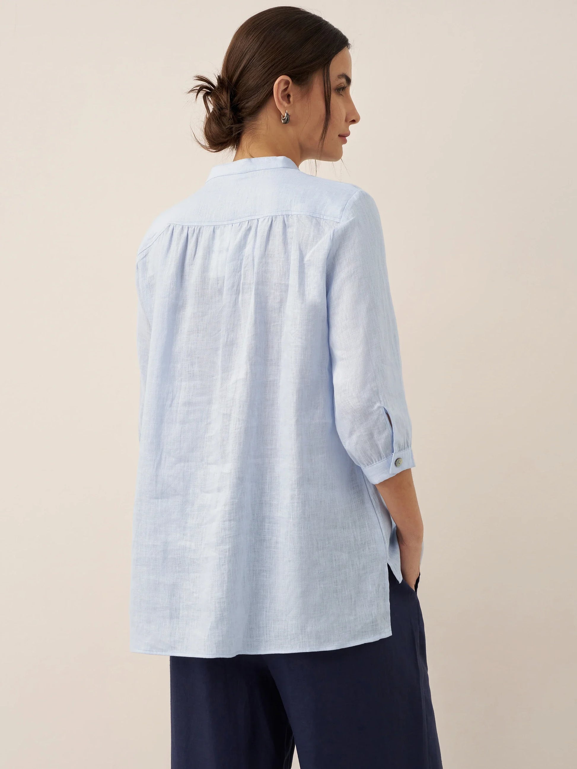 100% Linen Dress Shirt JOANNA LINTICO