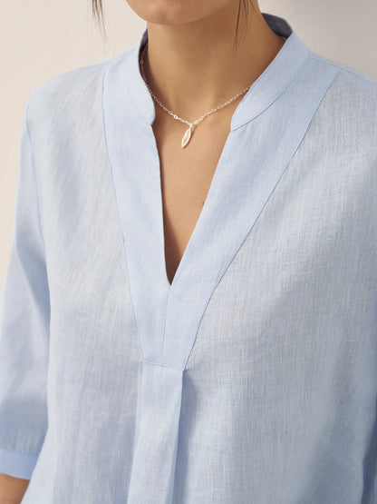 100% Linen Dress Shirt JOANNA LINTICO