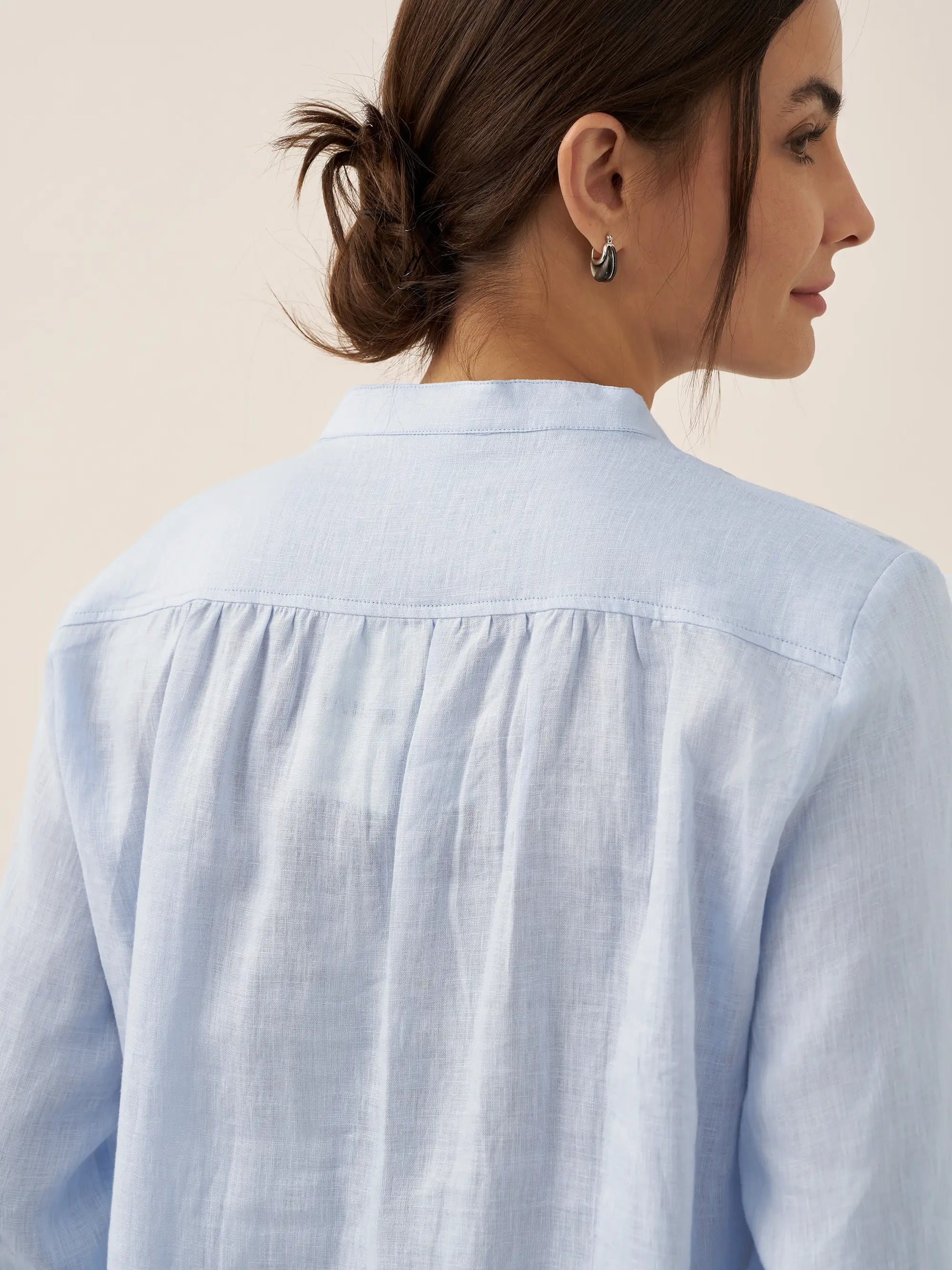 100% Linen Dress Shirt JOANNA LINTICO