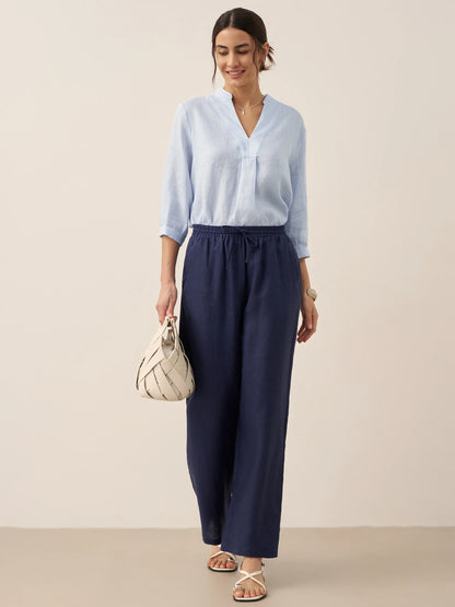 100% Linen Classic Pants LYON LINTICO