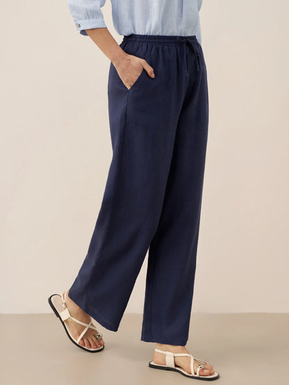 100% Linen Classic Pants LYON LINTICO