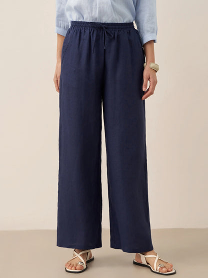 100% Linen Classic Pants LYON LINTICO
