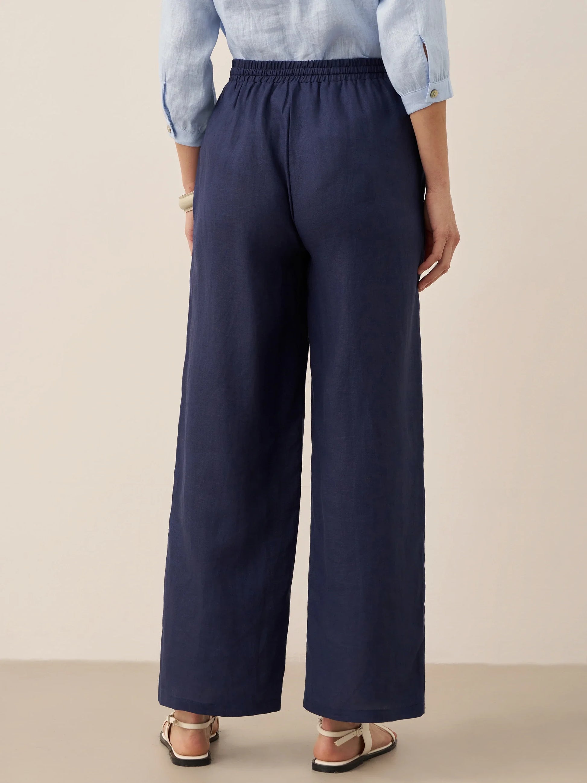100% Linen Classic Pants LYON LINTICO