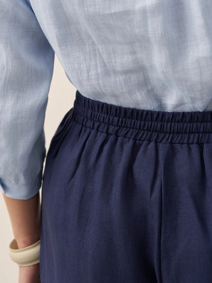 100% Linen Classic Pants LYON LINTICO