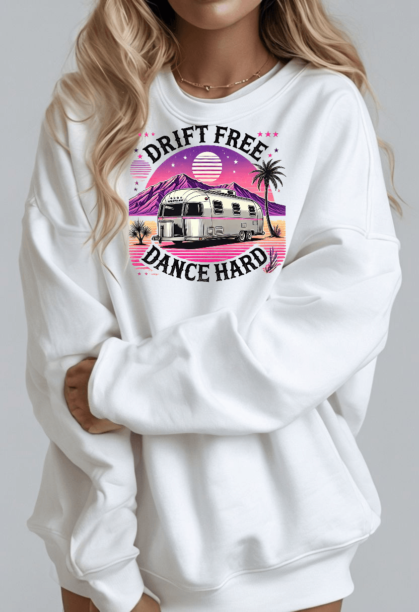 Drift Free, Dance Hard Women's Sweatshirt Country in My Heart