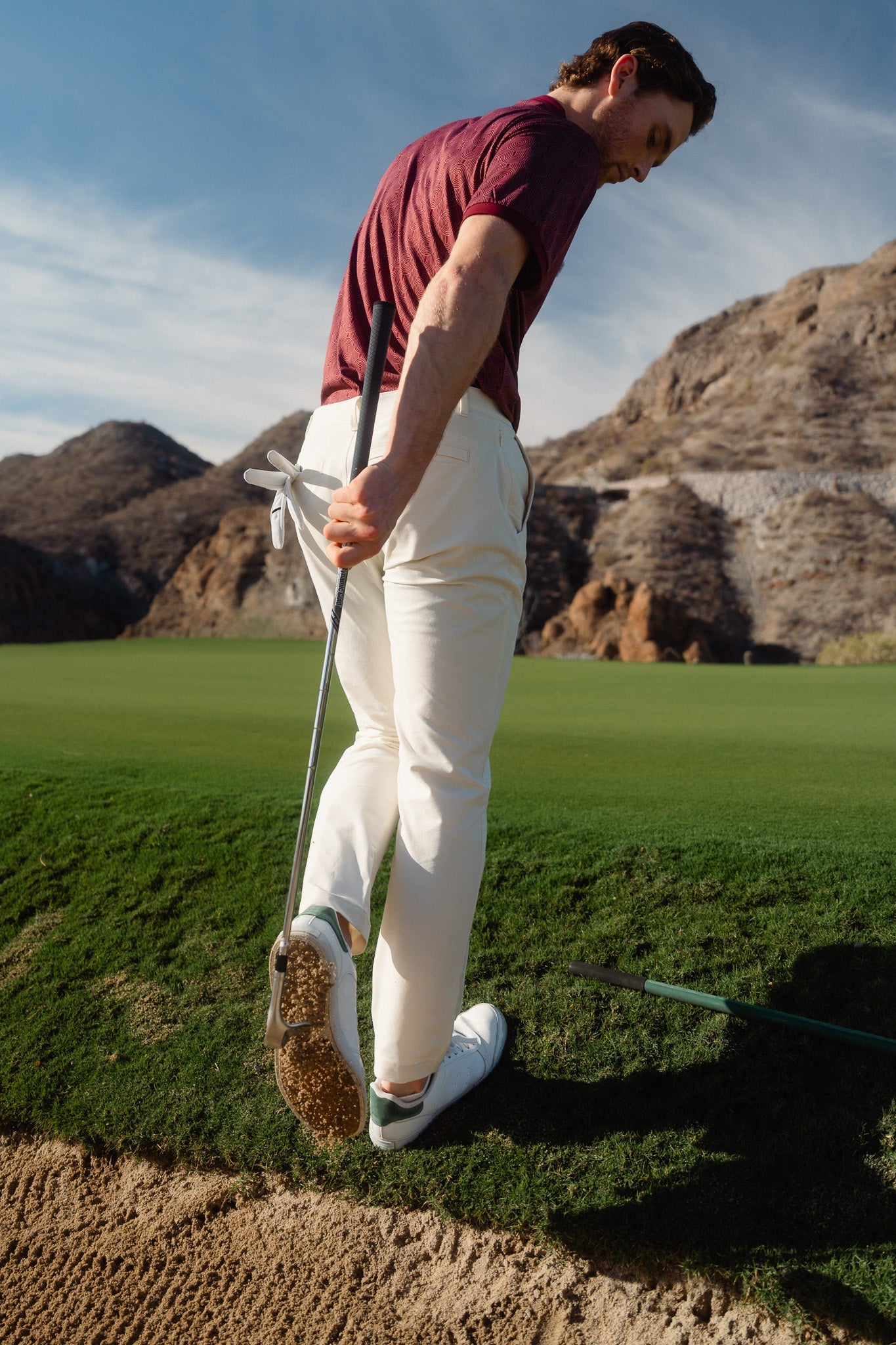 Crossover Trouser | Sand MANTRA