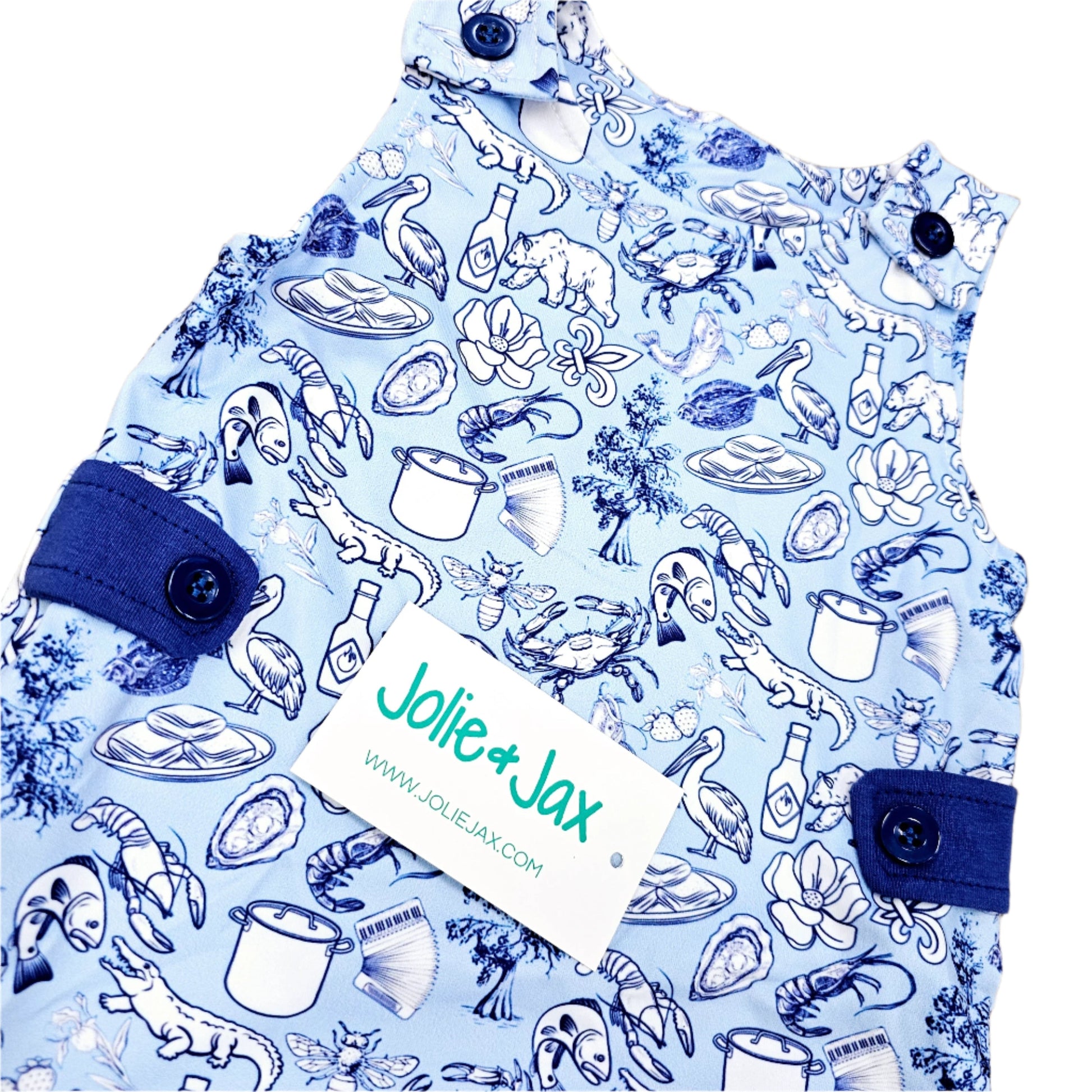 Cajun Toile Jonjon Jolie & Jax Boutique