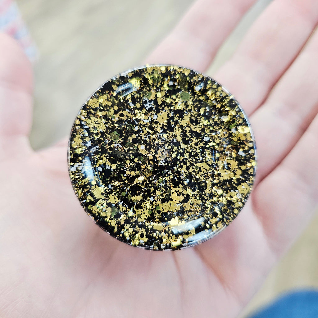 Black & Gold Face / Body Glitter Jolie & Jax Boutique