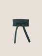Linen Wide Tie-Front Waist Belt ZAFIRA LINTICO