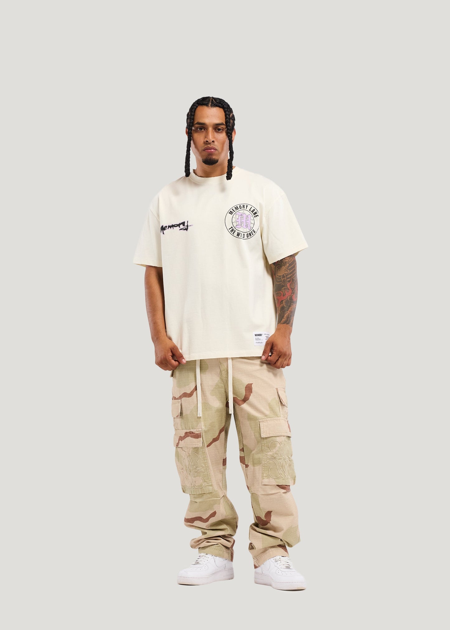 Memory Lane Wild Ones Tee - Off White Denim Exchange