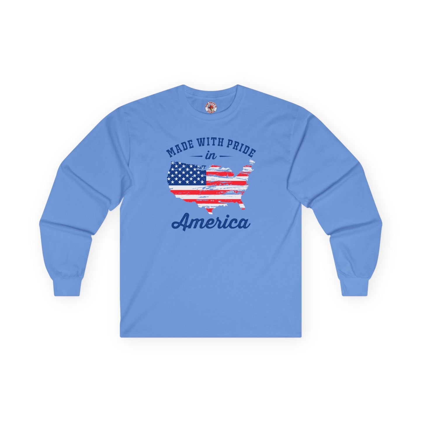 Made With Pride In America Long Sleeve Tee The Devil's Pickle