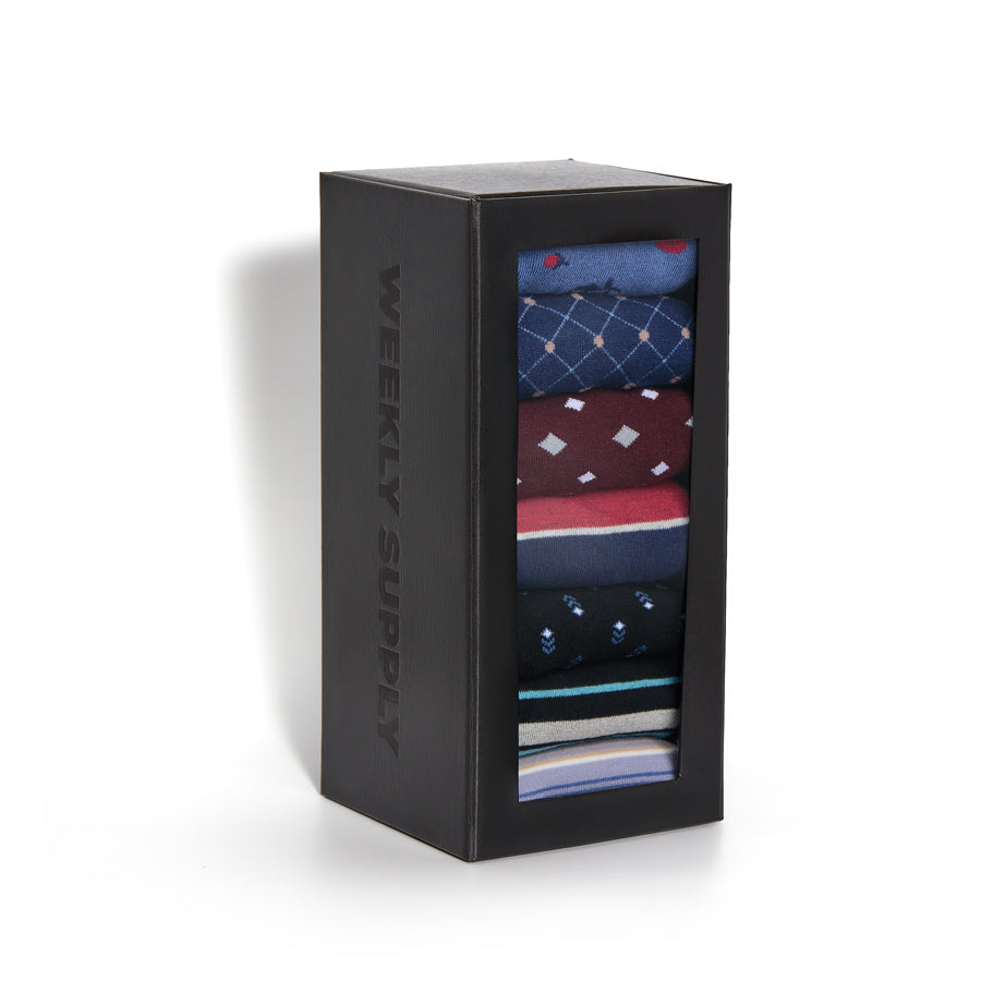 Weekly Sply 7-Pack - Fancy Dress Socks DeadSoxy