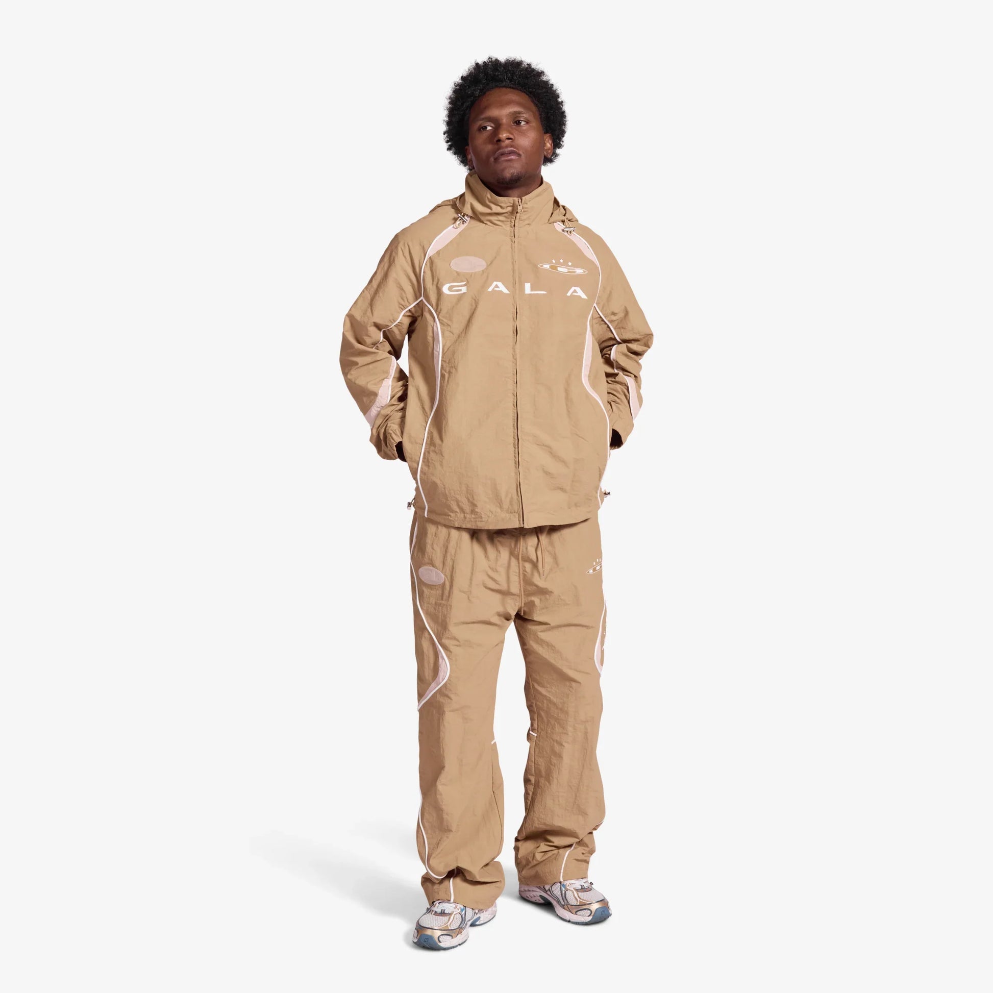 Gala Original Bando Windbreaker Pants - Walnut Denim Exchange