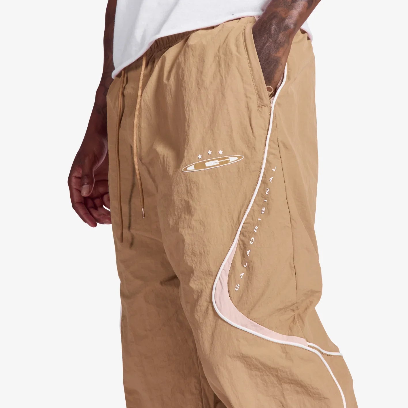 Gala Original Bando Windbreaker Pants - Walnut Denim Exchange