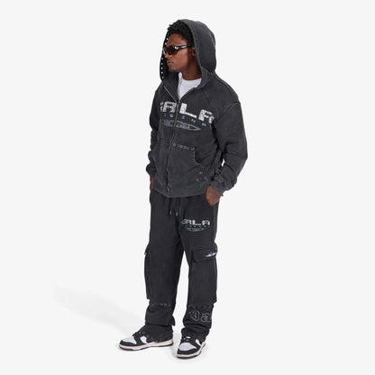 Gala Original Harpy Sweatpants - Washed Black Denim Exchange