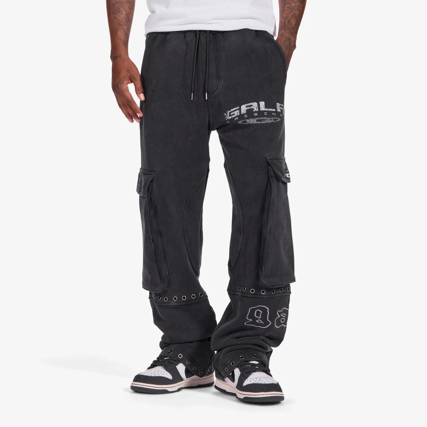 Gala Original Harpy Sweatpants - Washed Black Denim Exchange