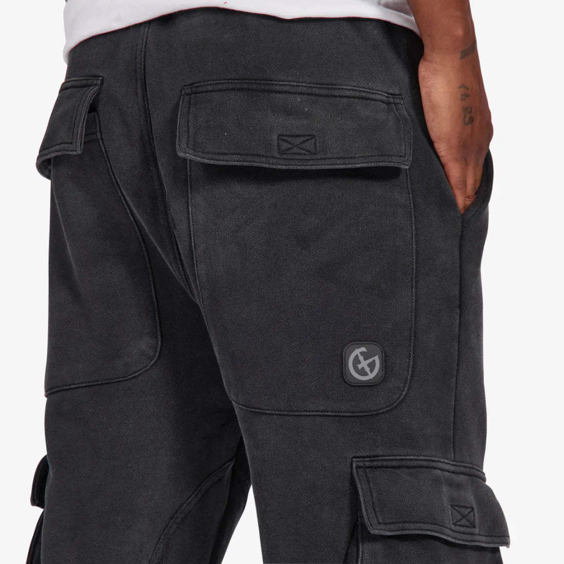 Gala Original Harpy Sweatpants - Washed Black Denim Exchange