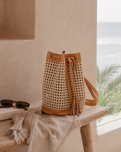 Raja Leather Backpack Village Thrive