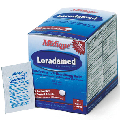 Loradamed - Non-Drowsy, 50 Per Box quakekits.com