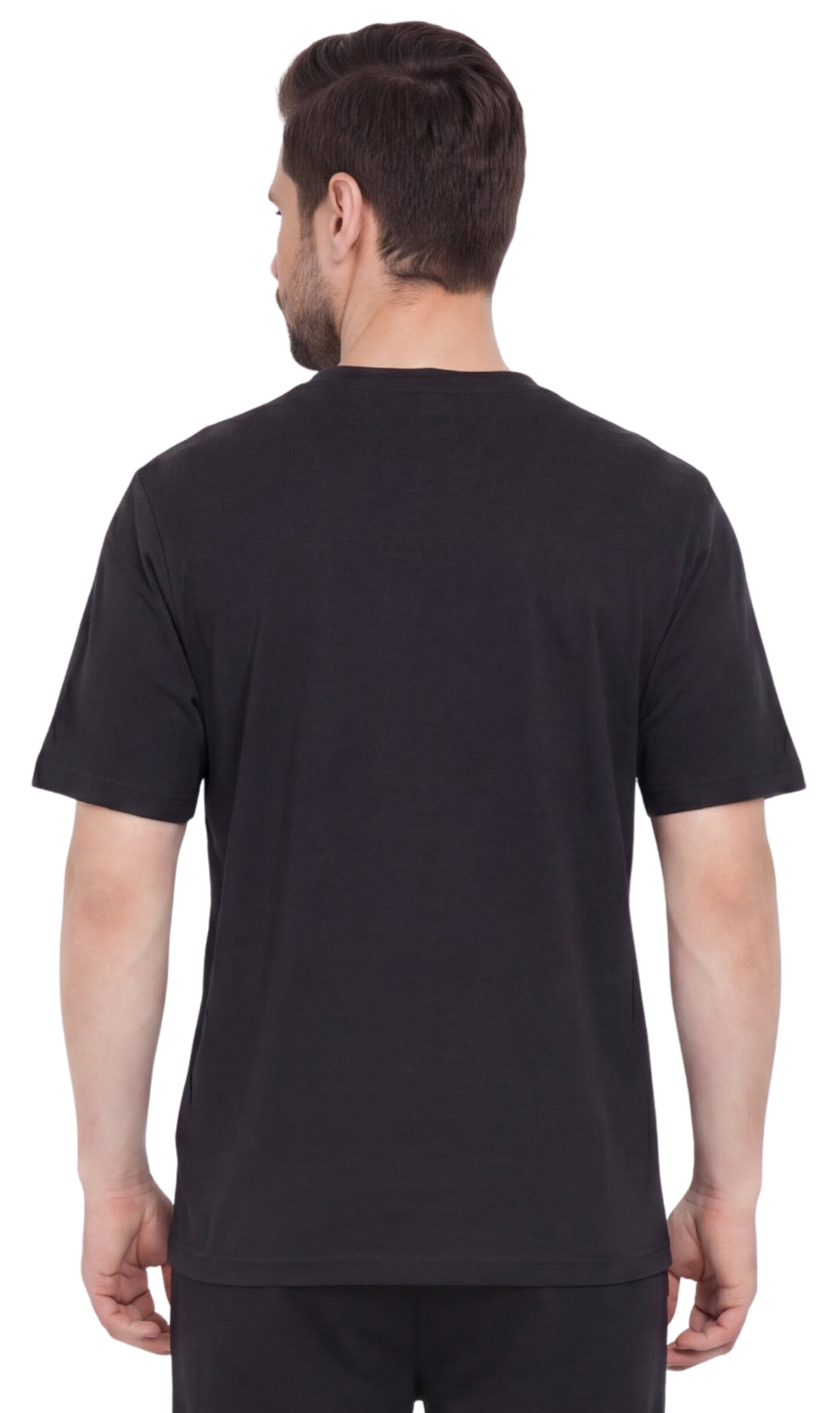 Men's Heavyweight Short Sleeve V-Neck T-Shirt – Relaxed Fit Cotton Blend with Pocket TURTLE BAY APPAREL
