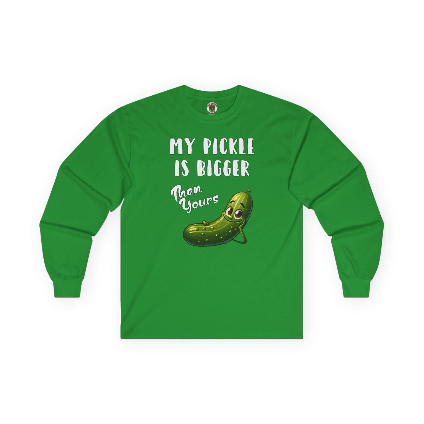 My Pickle Is Bigger Than Yours Long Sleeve Tee The Devil's Pickle