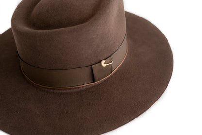 The Powerful in Chocolate Brown Marme Hats