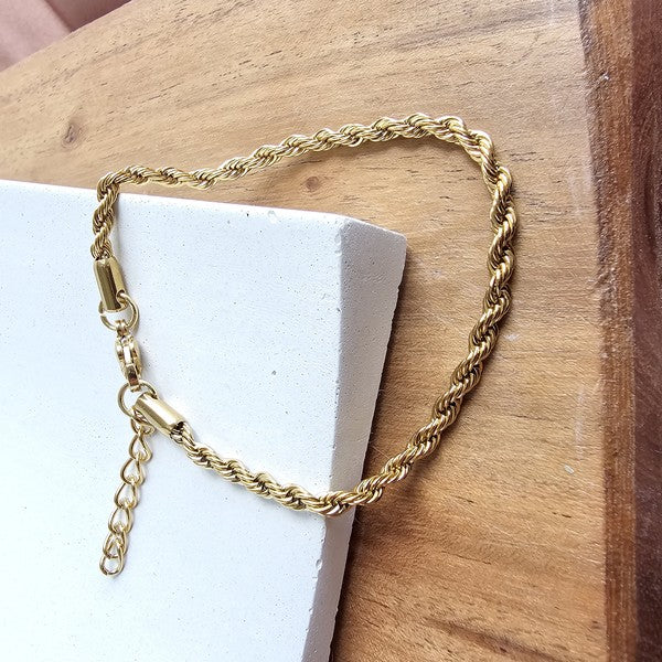 Luxe Gold Rope Bracelet Shop Style & More | Fresh Looks, Everyday Deals & Free Shipping