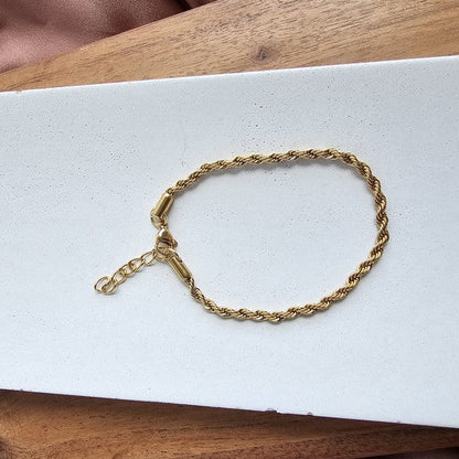 Luxe Gold Rope Bracelet Shop Style & More | Fresh Looks, Everyday Deals & Free Shipping