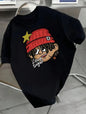 Men's Printed Short-sleeved T-shirt FitiqueFit