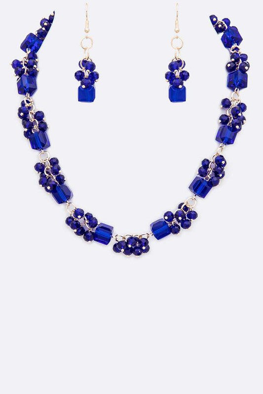 Fringe Beads Crystal Station Collar Necklace Set Shop Style & More | Fresh Looks, Everyday Deals & Free Shipping
