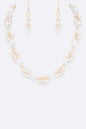 Fringe Beads Crystal Station Collar Necklace Set Shop Style & More | Fresh Looks, Everyday Deals & Free Shipping