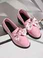 Womens Fashionable Bowtie Plus-Size High-Heel Pumps See size chart under “more details” The Fashion Celestial