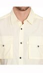 Men's Short Sleeve Easy Snap Explorer Shirt With Multi-Pockets and cool back mesh