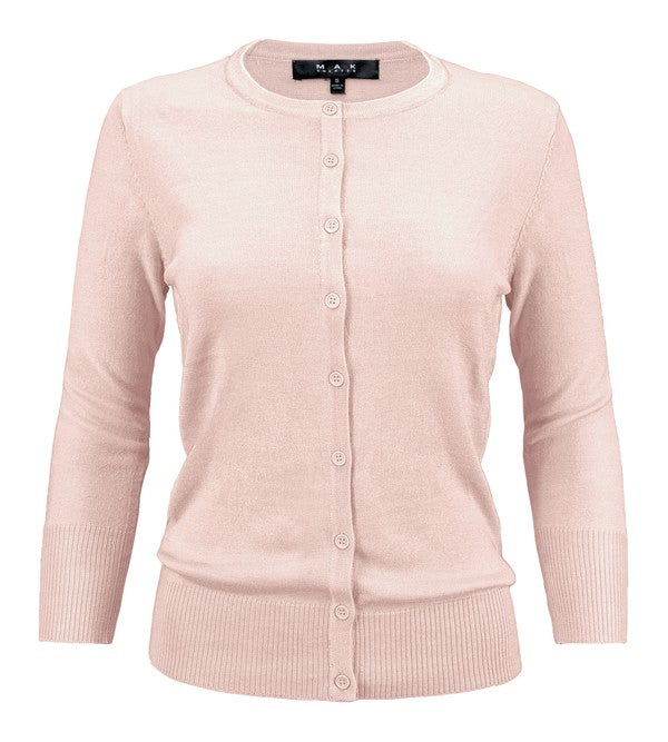 Crewneck Button Down Knit Cardigan Sweater Shop Style & More | Fresh Looks, Everyday Deals & Free Shipping