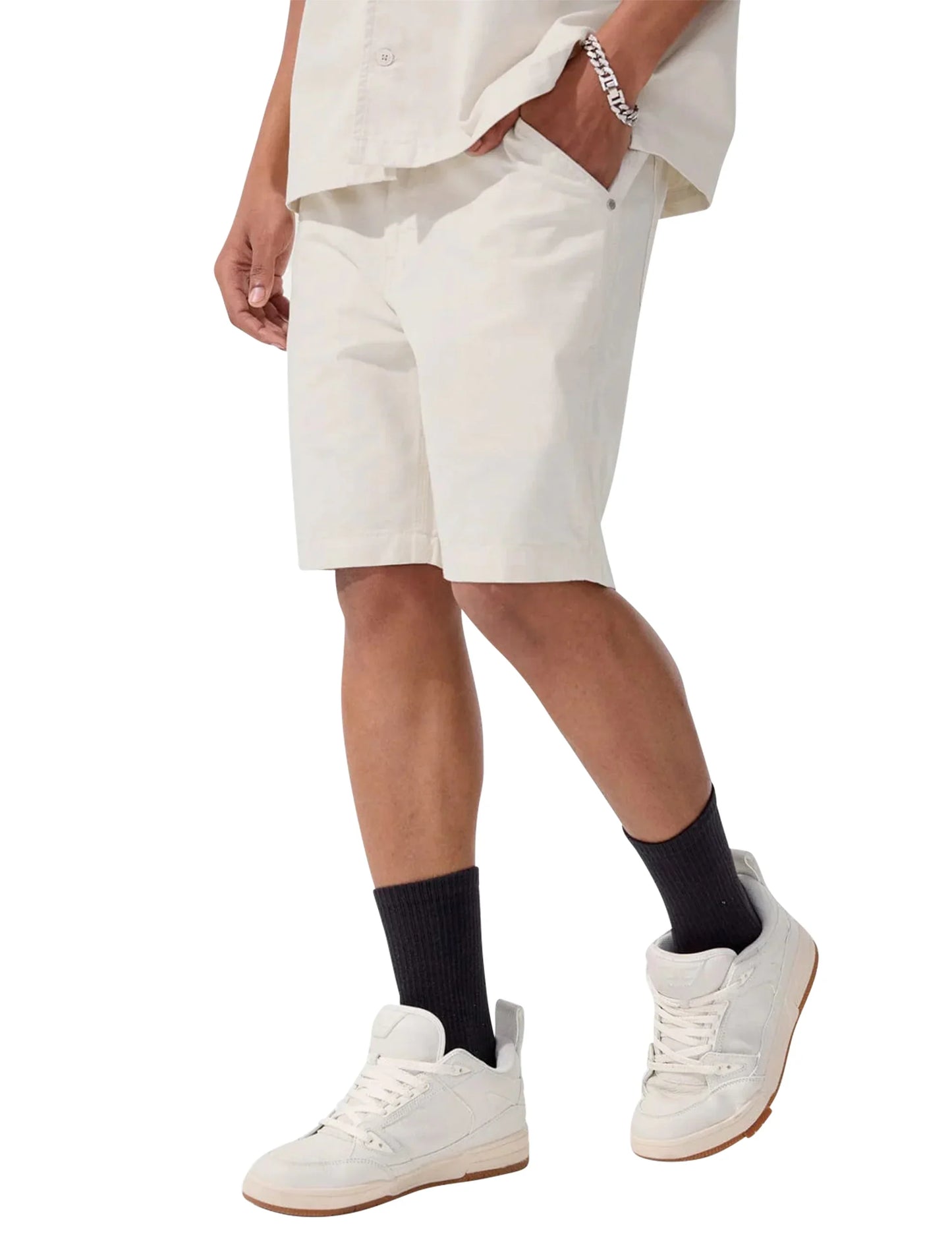 Jordan Craig The Re-up Shorts - Bone Denim Exchange