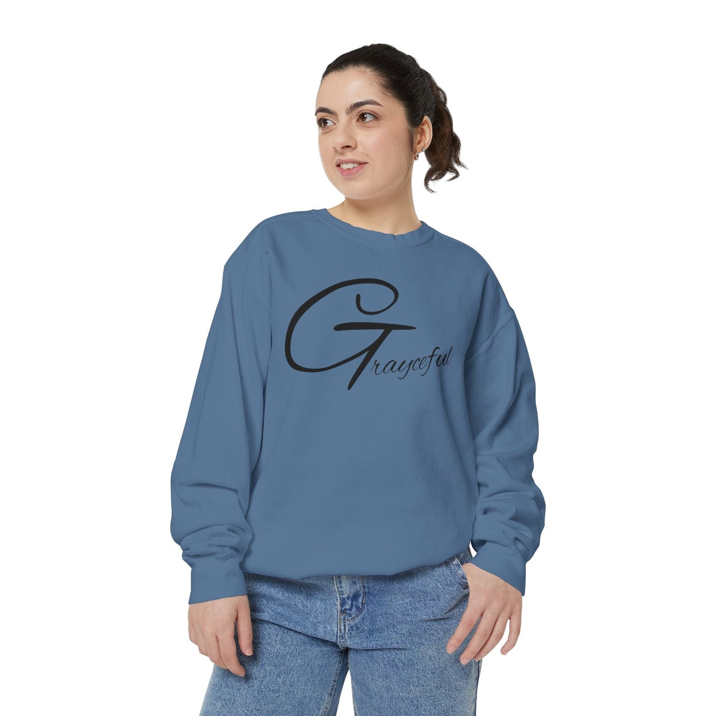 Unisex Garment-Dyed Sweatshirt Grayceful LLC