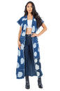 WOMEN FASHION DENIM VEST BY CLAUDE