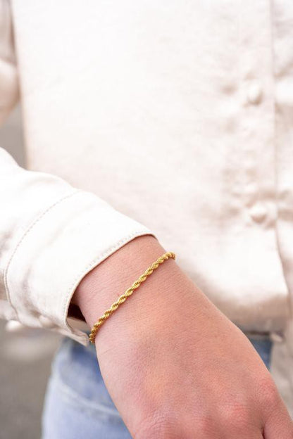 Luxe Silver Rope Bracelet Shop Style & More | Fresh Looks, Everyday Deals & Free Shipping