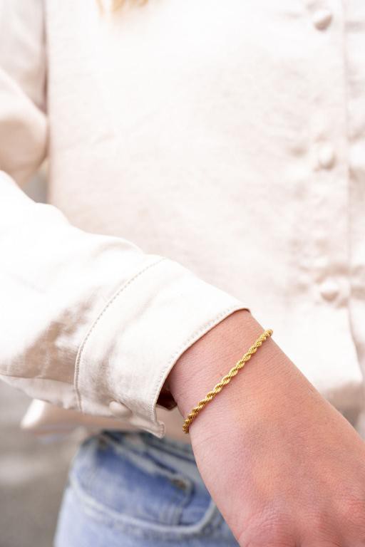 Luxe Silver Rope Bracelet Shop Style & More | Fresh Looks, Everyday Deals & Free Shipping