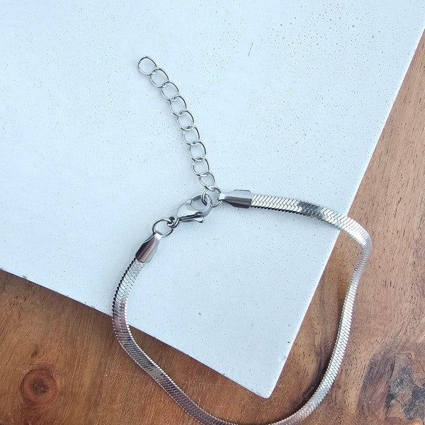 Luxe Silver Herringbone Bracelet Shop Style & More | Fresh Looks, Everyday Deals & Free Shipping