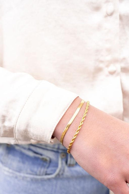 Luxe Silver Herringbone Bracelet Shop Style & More | Fresh Looks, Everyday Deals & Free Shipping