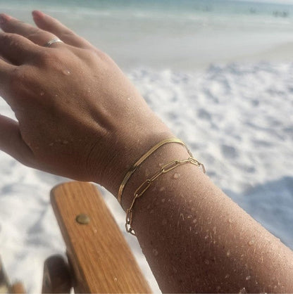 Luxe Silver Herringbone Bracelet Shop Style & More | Fresh Looks, Everyday Deals & Free Shipping