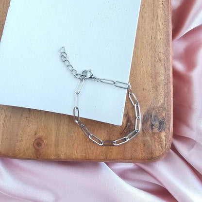 Luxe Silver Paper Clip Bracelet Shop Style & More | Fresh Looks, Everyday Deals & Free Shipping