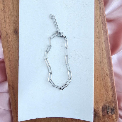 Luxe Silver Paper Clip Bracelet Shop Style & More | Fresh Looks, Everyday Deals & Free Shipping