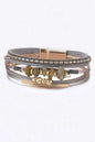 Mix Media Beaded Magnetic Bracelet Shop Style & More | Fresh Looks, Everyday Deals & Free Shipping