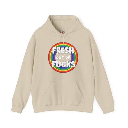 Fresh Out Of Fucks Hooded Sweatshirt The Devil's Pickle