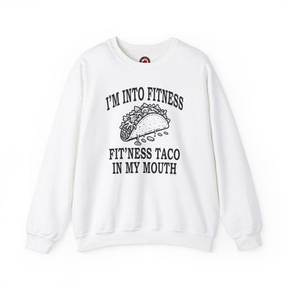 I'm Into Fitness Crewneck Sweatshirt The Devil's Pickle