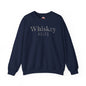 Whiskey Helps Crewneck Sweatshirt The Devil's Pickle